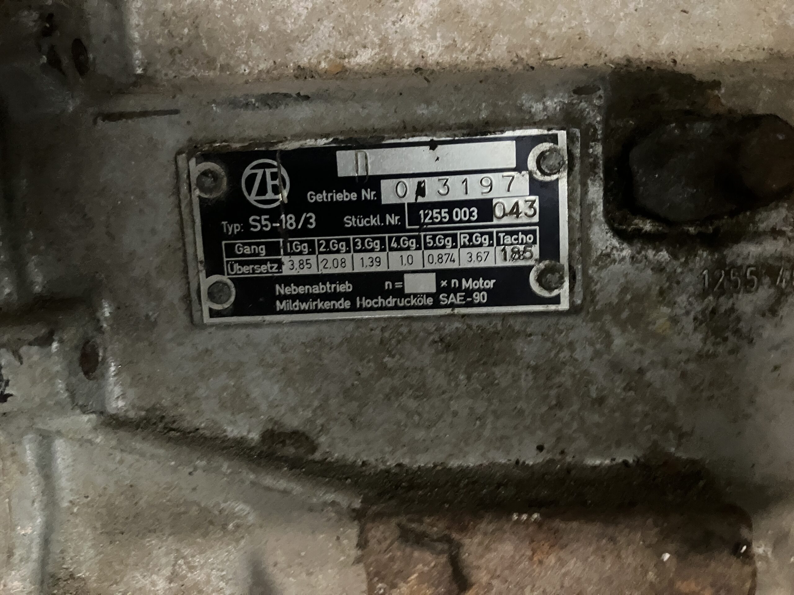 ZF S5-18/3 5-Gang Schaltgetriebe – Bild 3