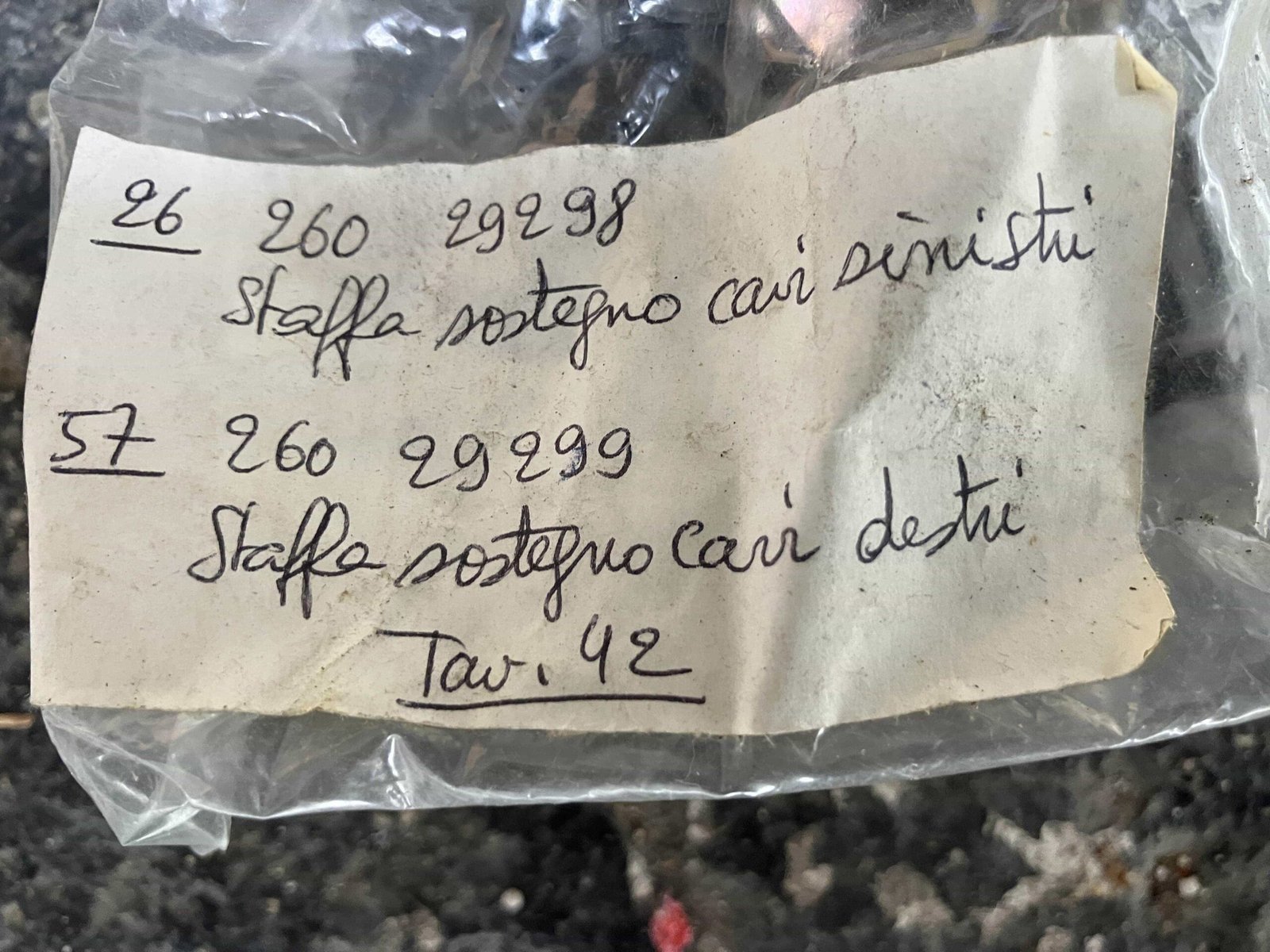 Ferrari 365 GTC Ersatzteile – Bild 117