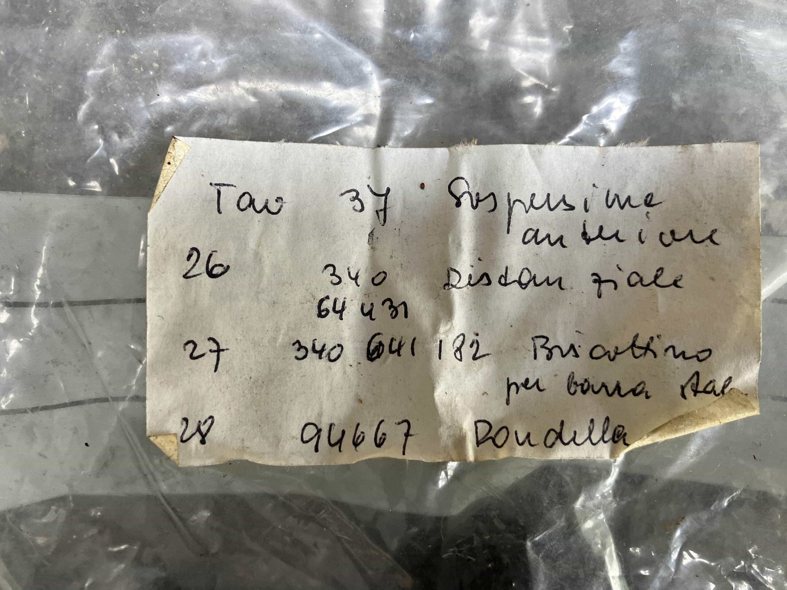 Ferrari 365 GTC Ersatzteile – Bild 76